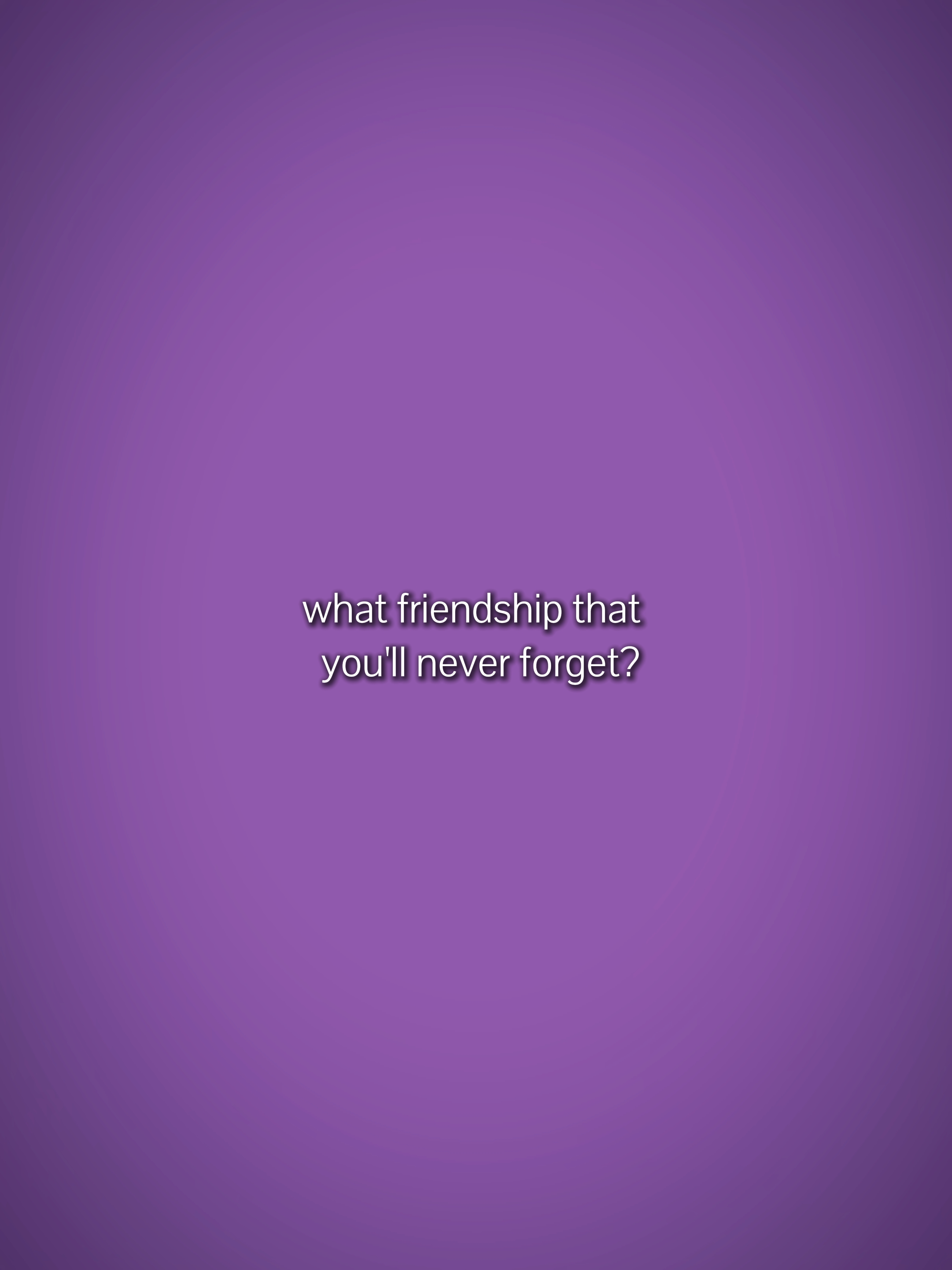 friendship 