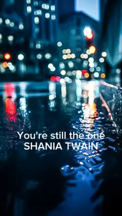 you're still the one