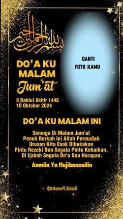 Doa malam Jumat 