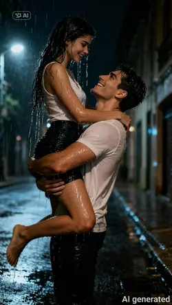 “Photo pluie IA”