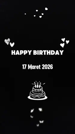 Hbd 17 Maret 26 