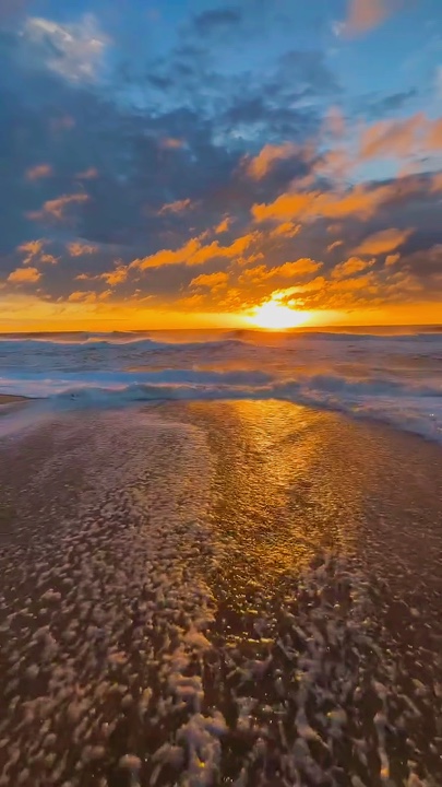 Vibrações do pôr do sol