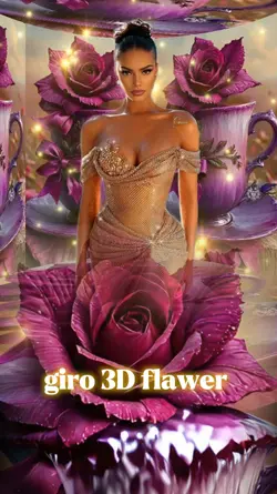 giro 3D flawer 