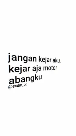 jangan kejar aku