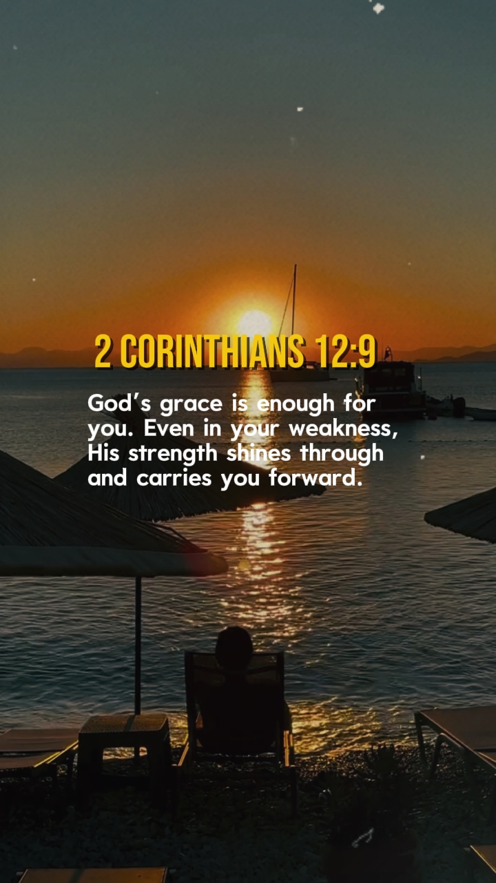 2 Coríntios 12: 9