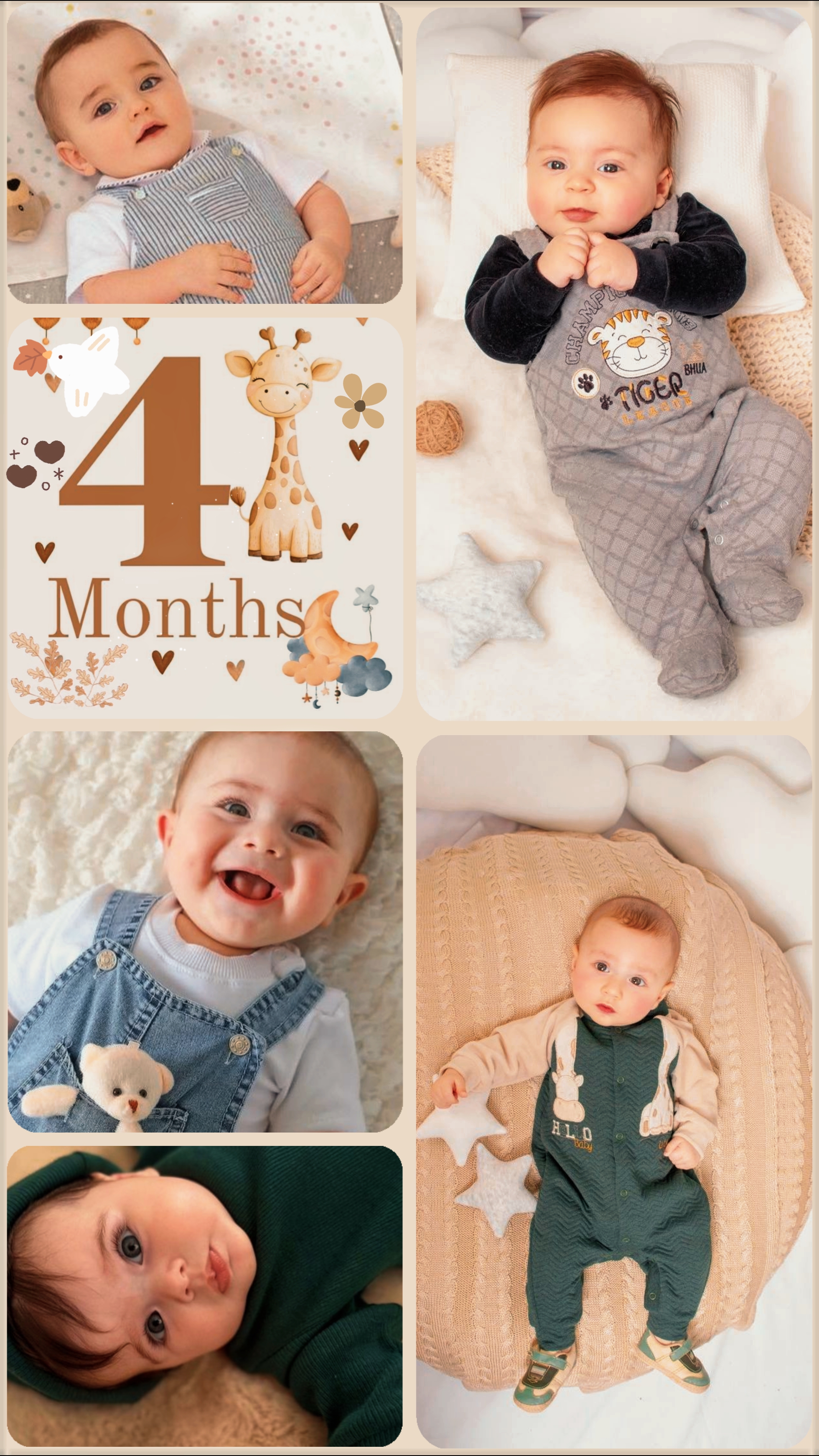 4 Months Old Baby 