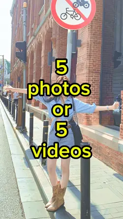 5 photos or 5 videos