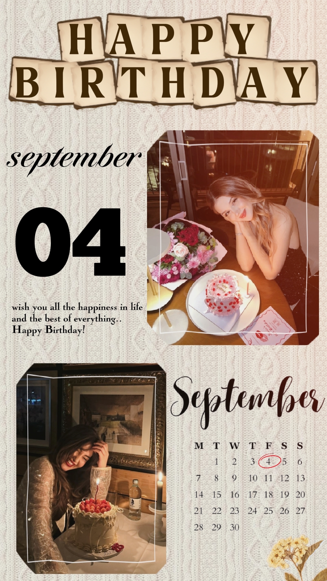 birthday 4 september