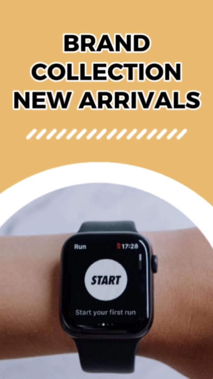 Affichage du produit de la montre intelligente dans le style TikTok 