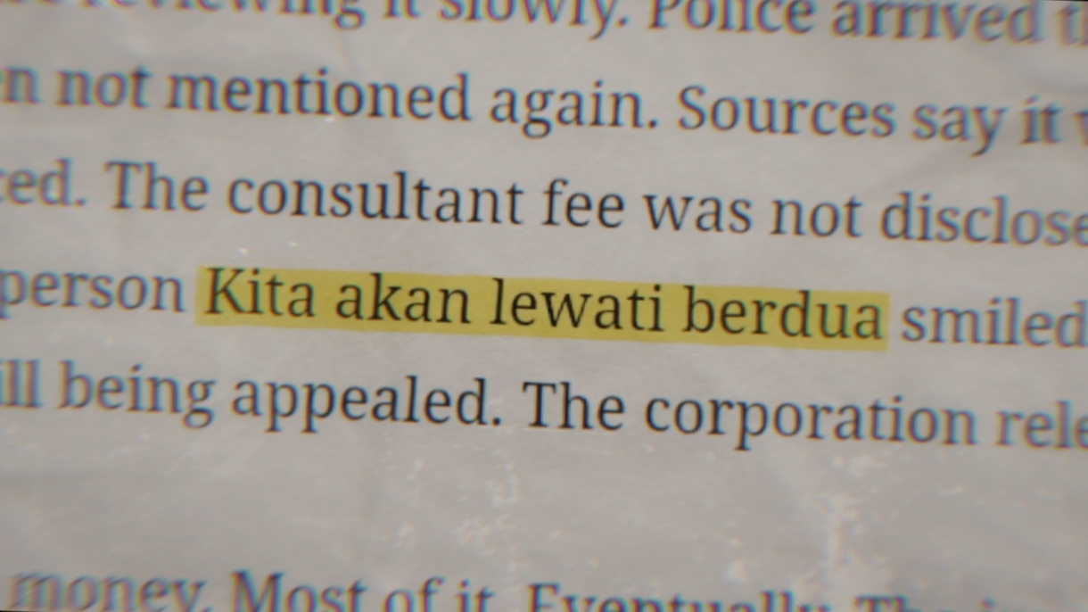 kita lewati berdua 