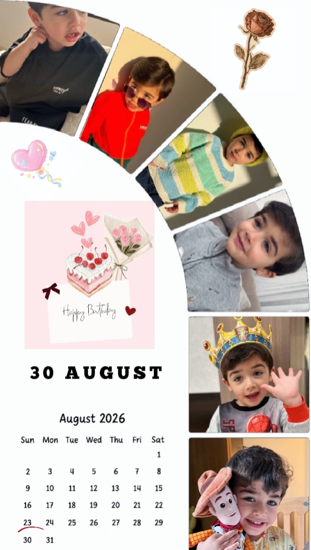 CUMPLEAÑOS 30 DE AGOSTO