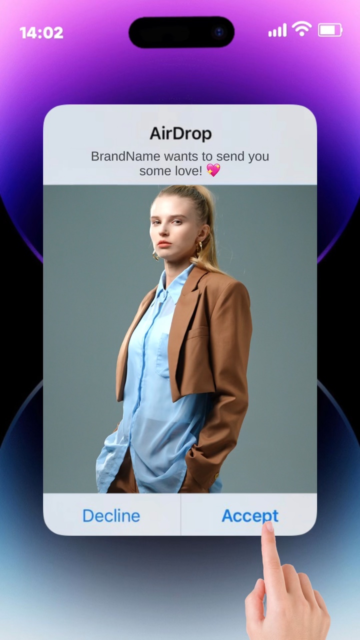 💖 Valentine's Day Apparel Promotion UI Style