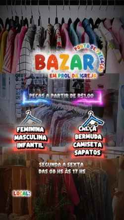 divulgação bazar 
