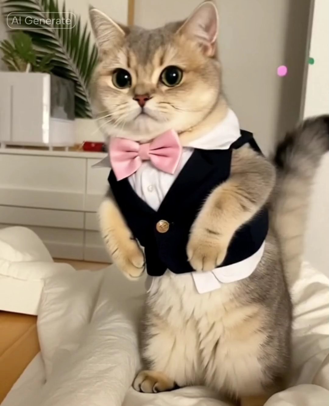 Dancing cat