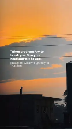 Talk to god.