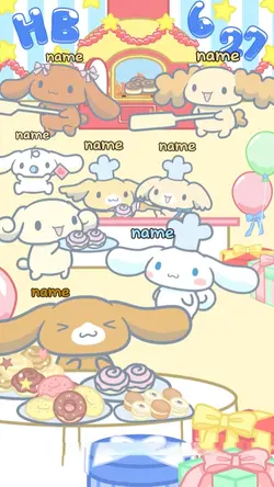 Pesta meriah sanrio