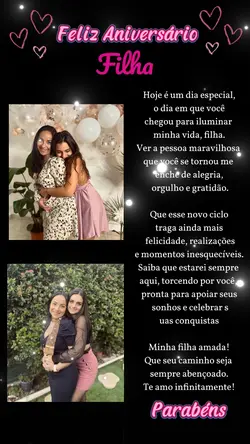Parabéns Filha