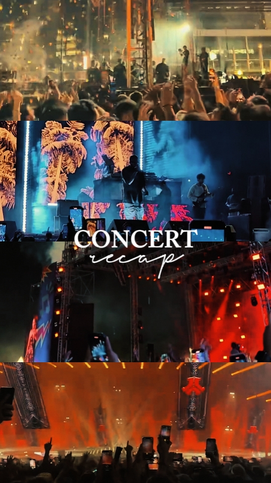 Resumen del concierto