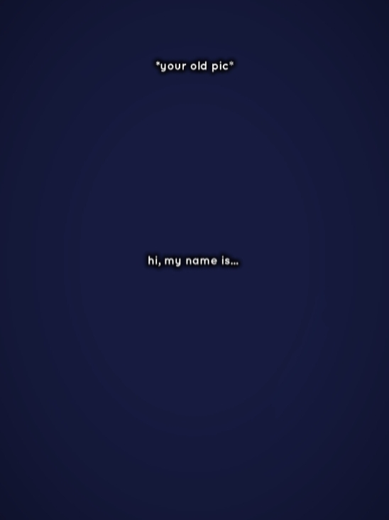 your name