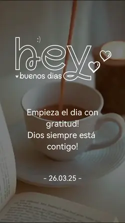Buenos dias 
