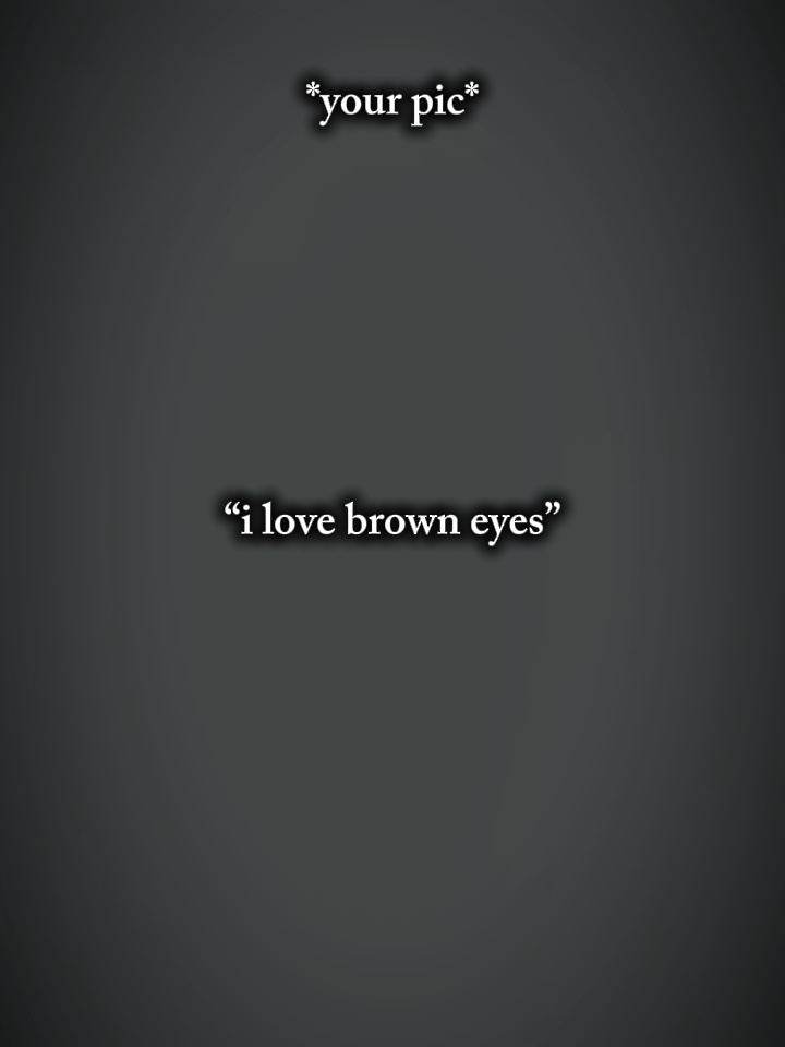 Ich liebe dich braunes Auge