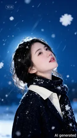 Ghép Ảnh Tuyết Rơi