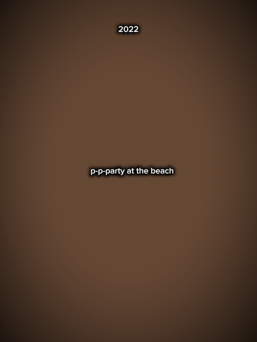 party at the beach