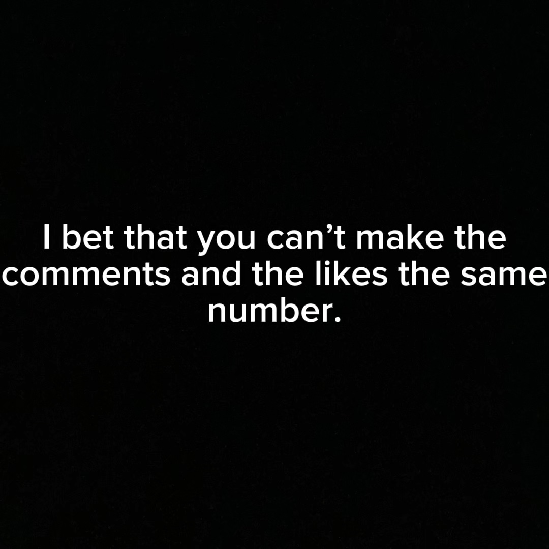 Likes and comments t