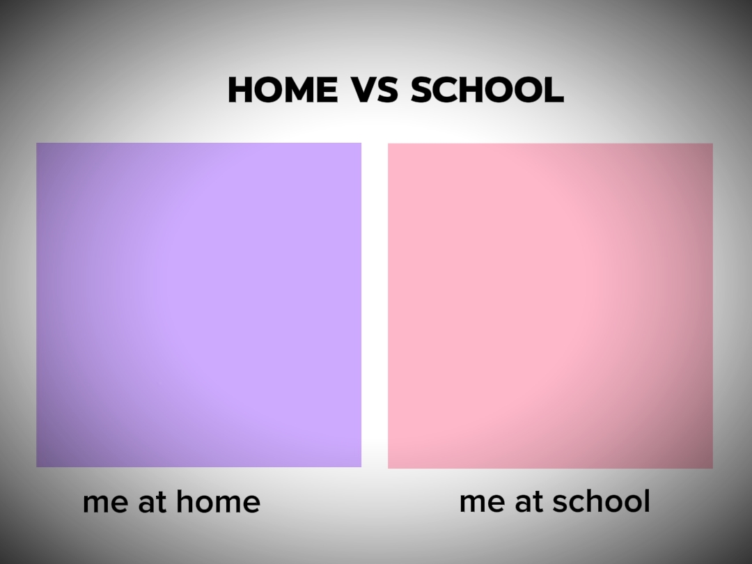 Casa vs escola