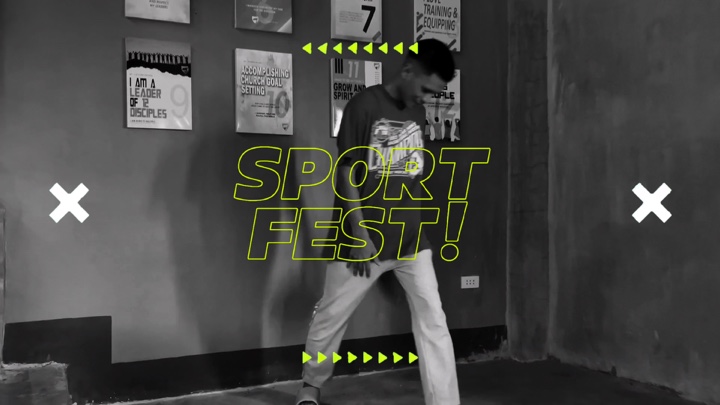 Sport fest template 