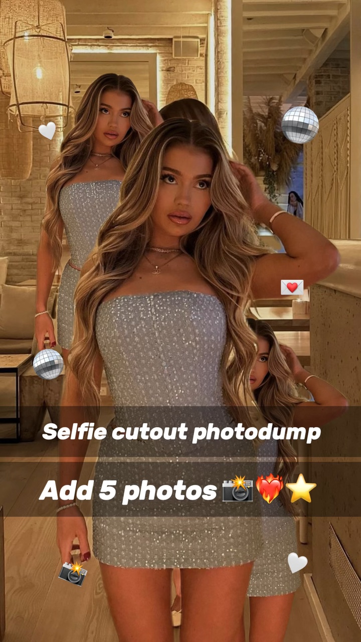 Recorte de selfies 🪩❤️‍🔥