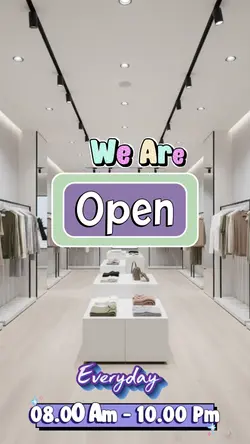 We Are Open