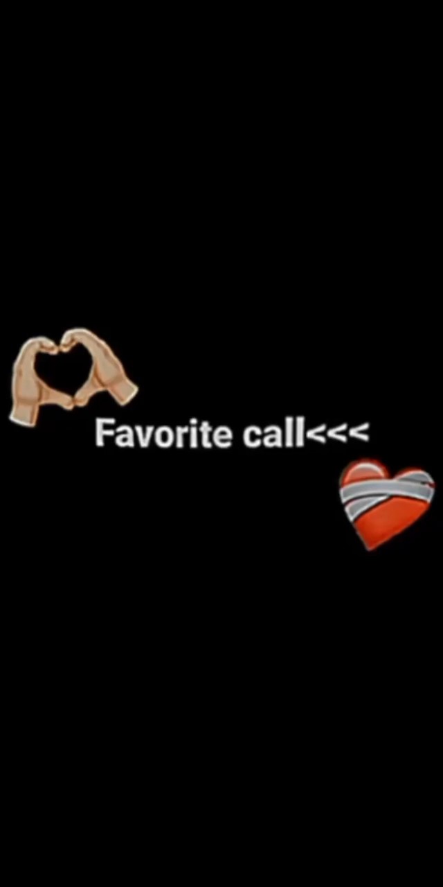 My favourite call