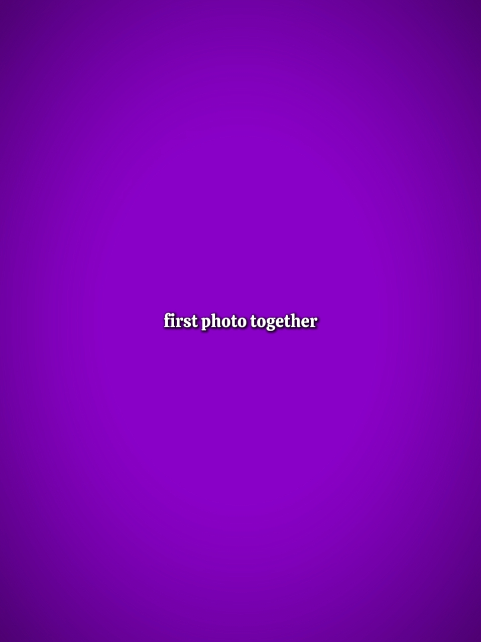1. gemeinsames Foto