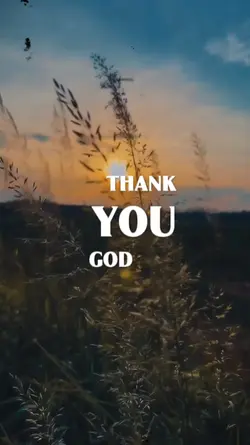 Thank you God