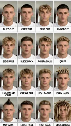 Men hairstyle