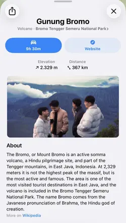 GOOGLE MAPS BROMO✨