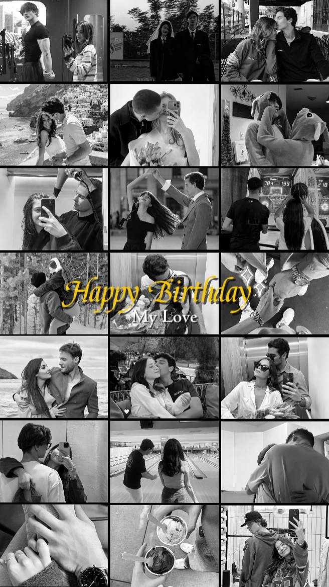 Selamat ulang tahun Cinta