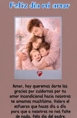 Feliz día amor