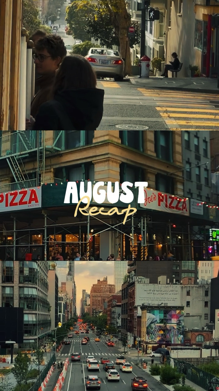August recap