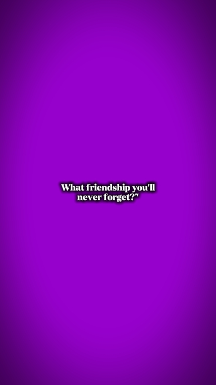 ¿Qué amistad? 