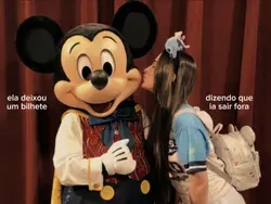 ela deixou um bilhet