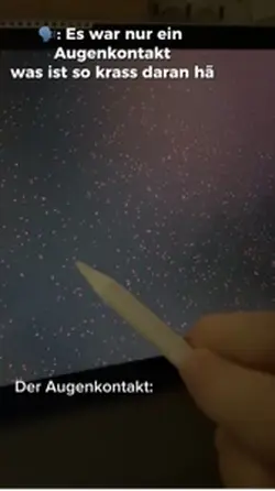 Augenkontakt…