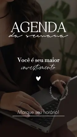 Agenda da semana 
