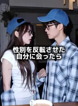 性別を反転させた自分に会ったら