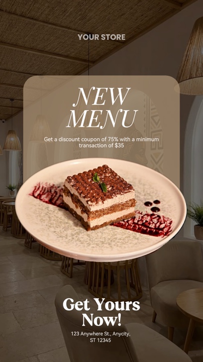New Menu