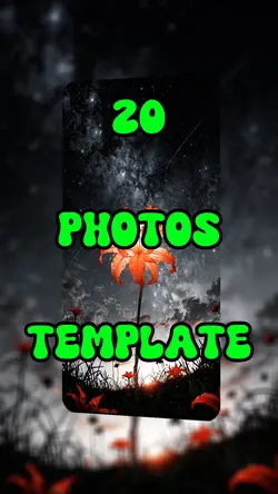 20 Photo Template 