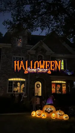 Halloween decor