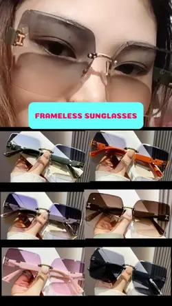 Frameless Sunglasses