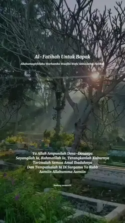 alfatihah untuk bapa